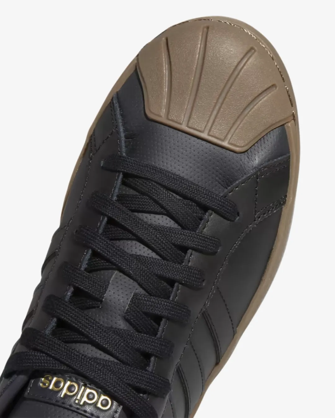 Adidas Streetcheck Cloudfoam Court Low sneakers In Core Black And Carbon