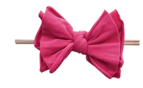 Baby Bling Hot Pink / Blush FAB-BOW-LOUS Skinny Headband