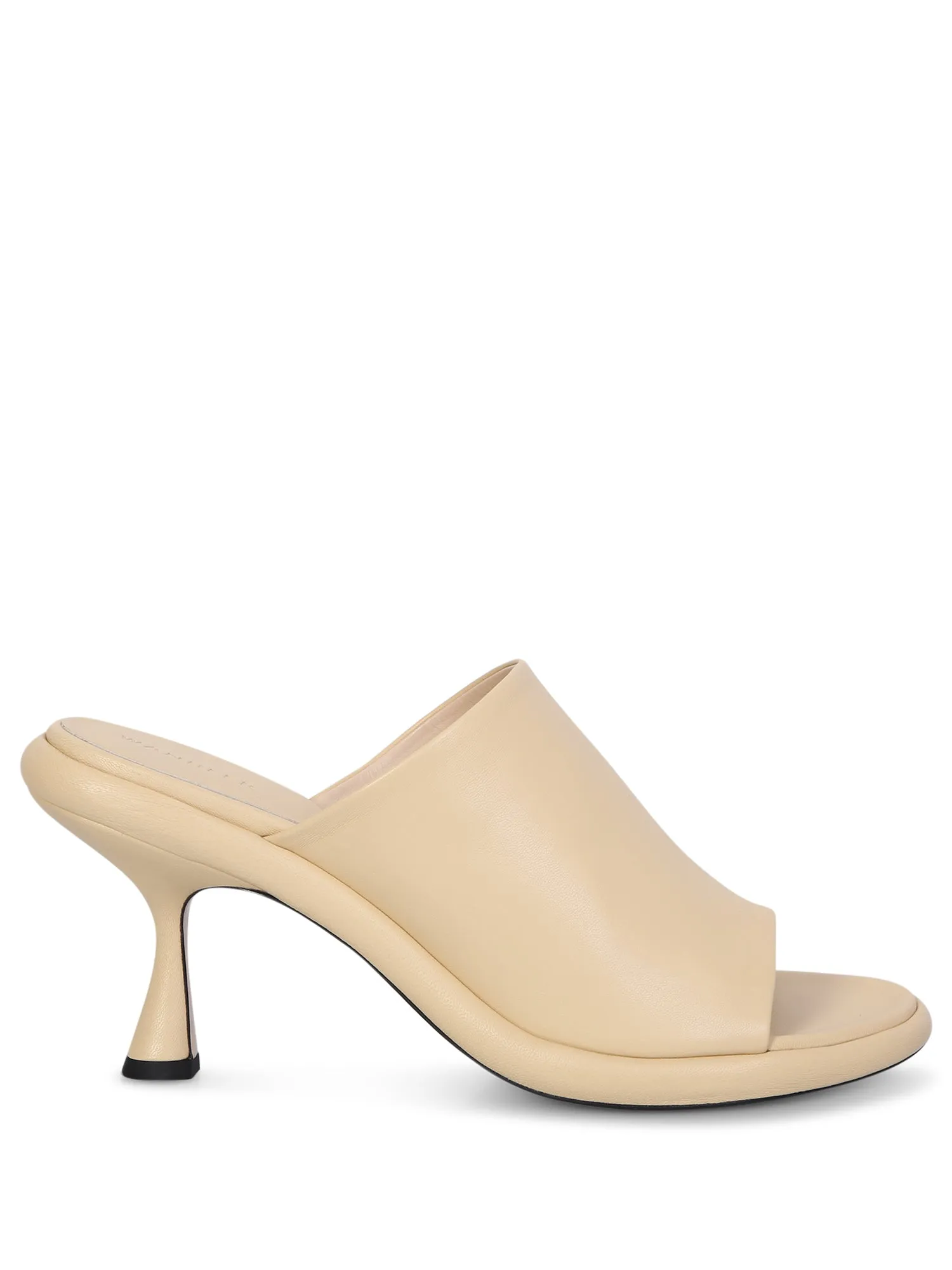 Beige June platform sandals