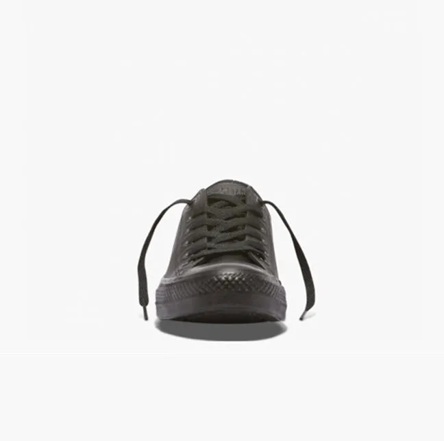 Converse Chuck Taylor All Star Classic Black Mono Leather Low Top 135253