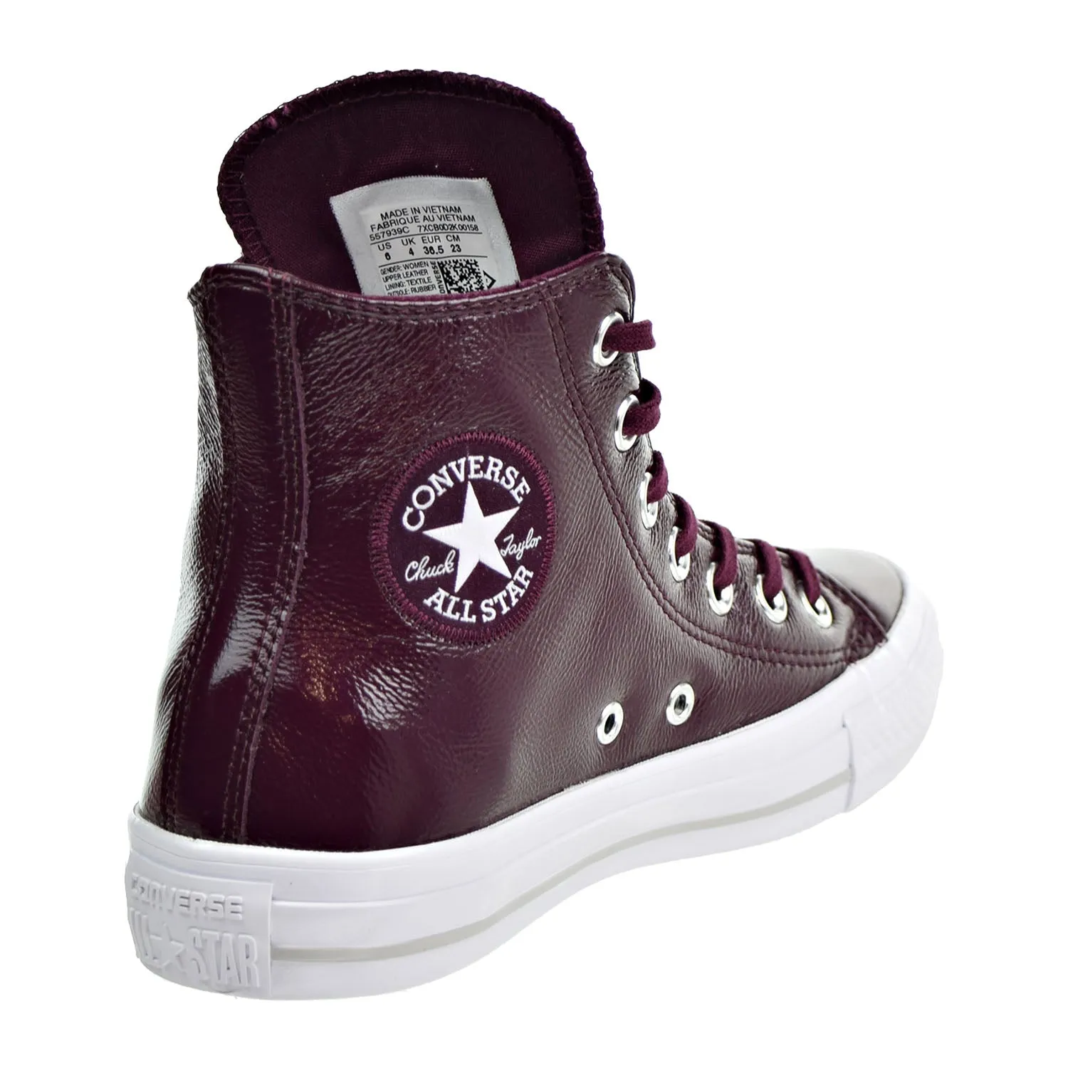 Converse Chuck Taylor All Star High Top Women's Shoes Dark Sangria