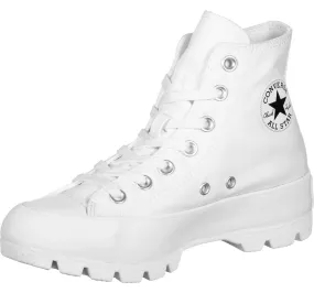 Converse Women's Lugged High Top Sneakers White Size 5.5 Pair of Shoes