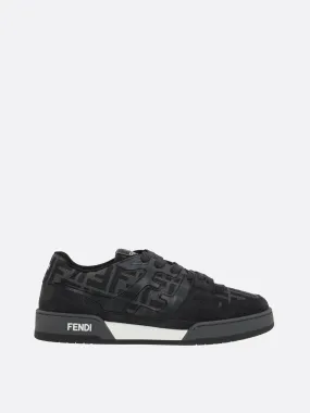 FF Fabric and Suede Sneakers