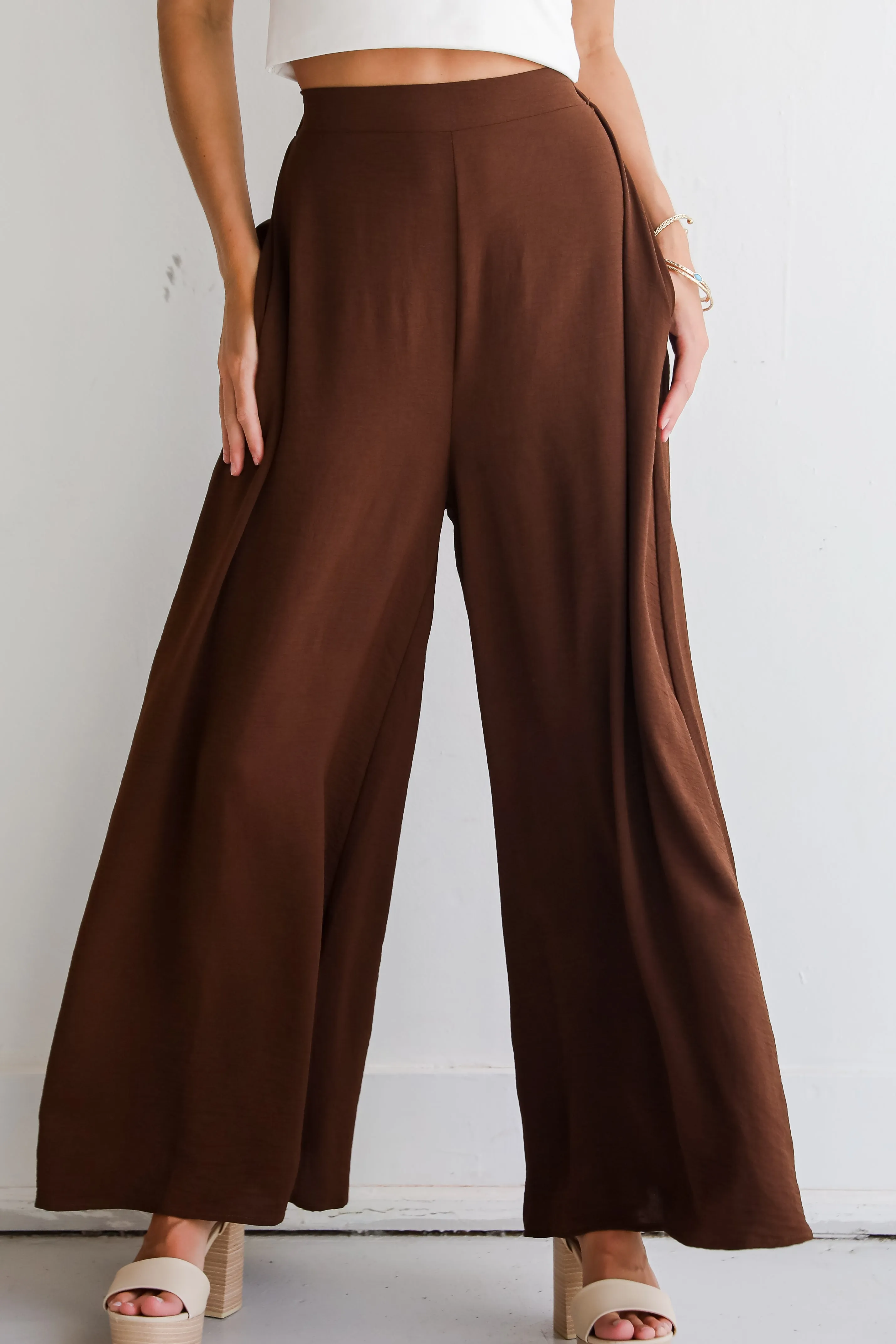 FINAL SALE - Iconic Chicness Wide Leg Pants