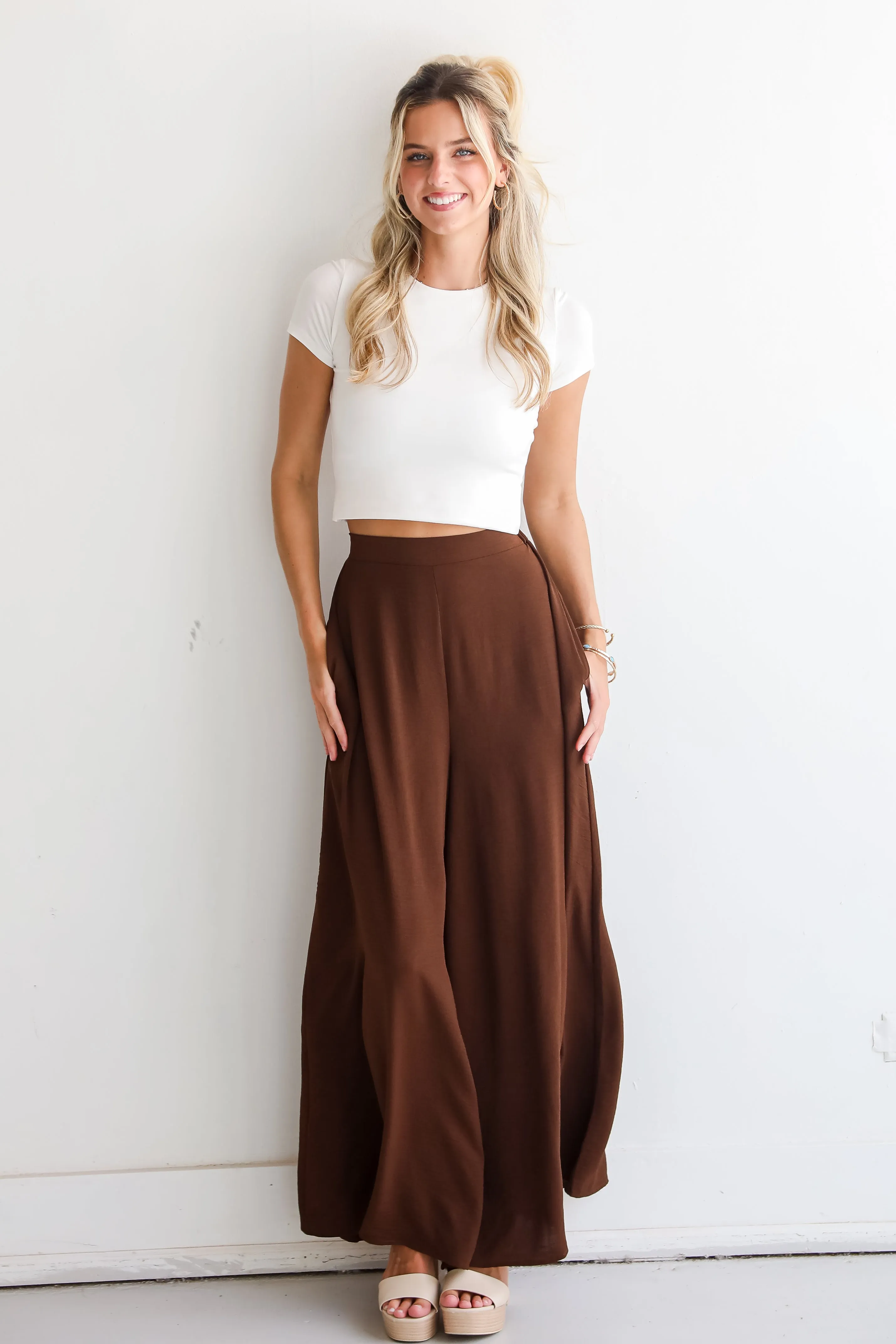 FINAL SALE - Iconic Chicness Wide Leg Pants