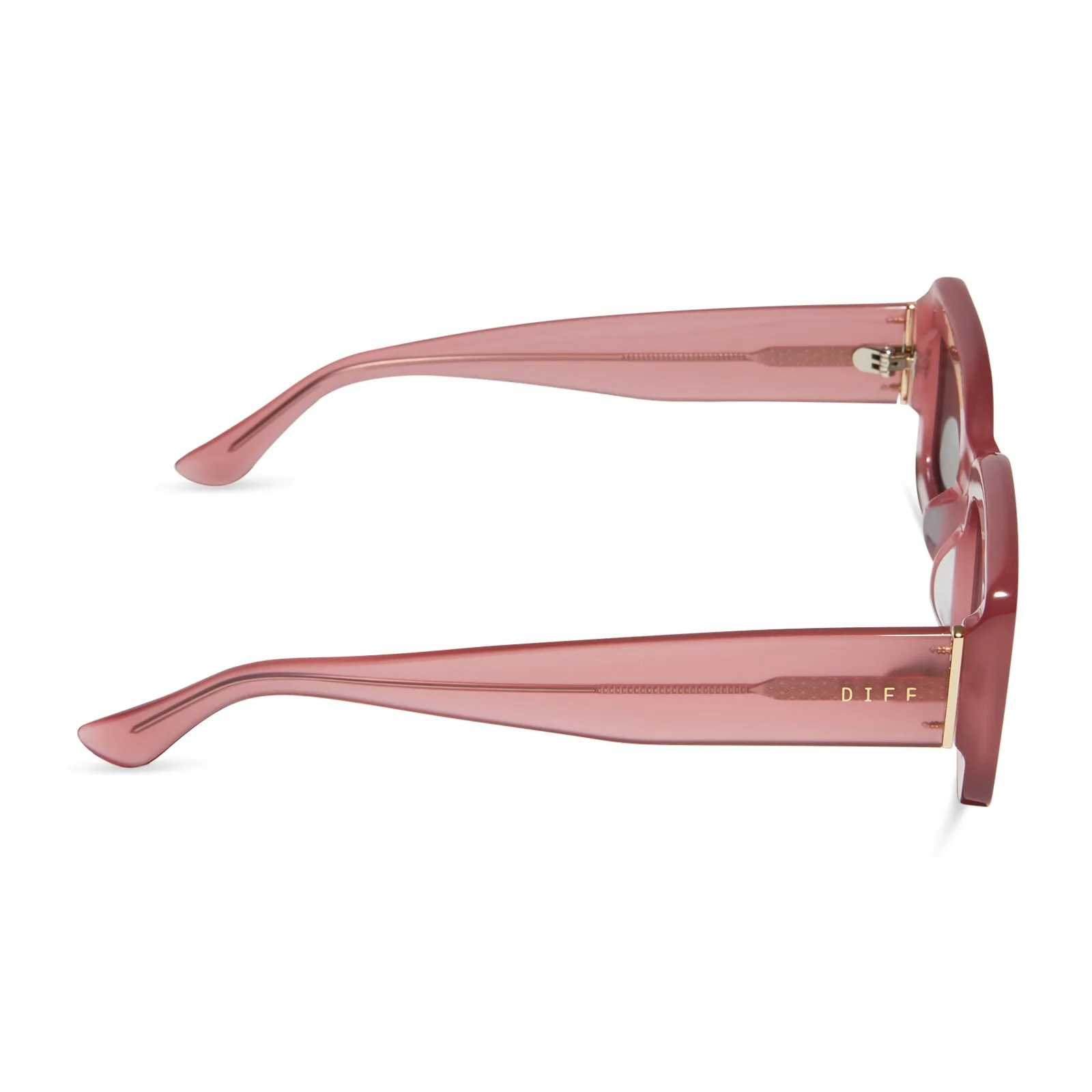 INDY - GUAVA   GREY SUNGLASSES