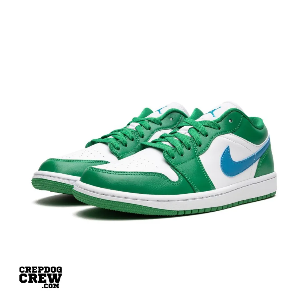 Jordan 1 Low Lucky Green Aquatone (W)