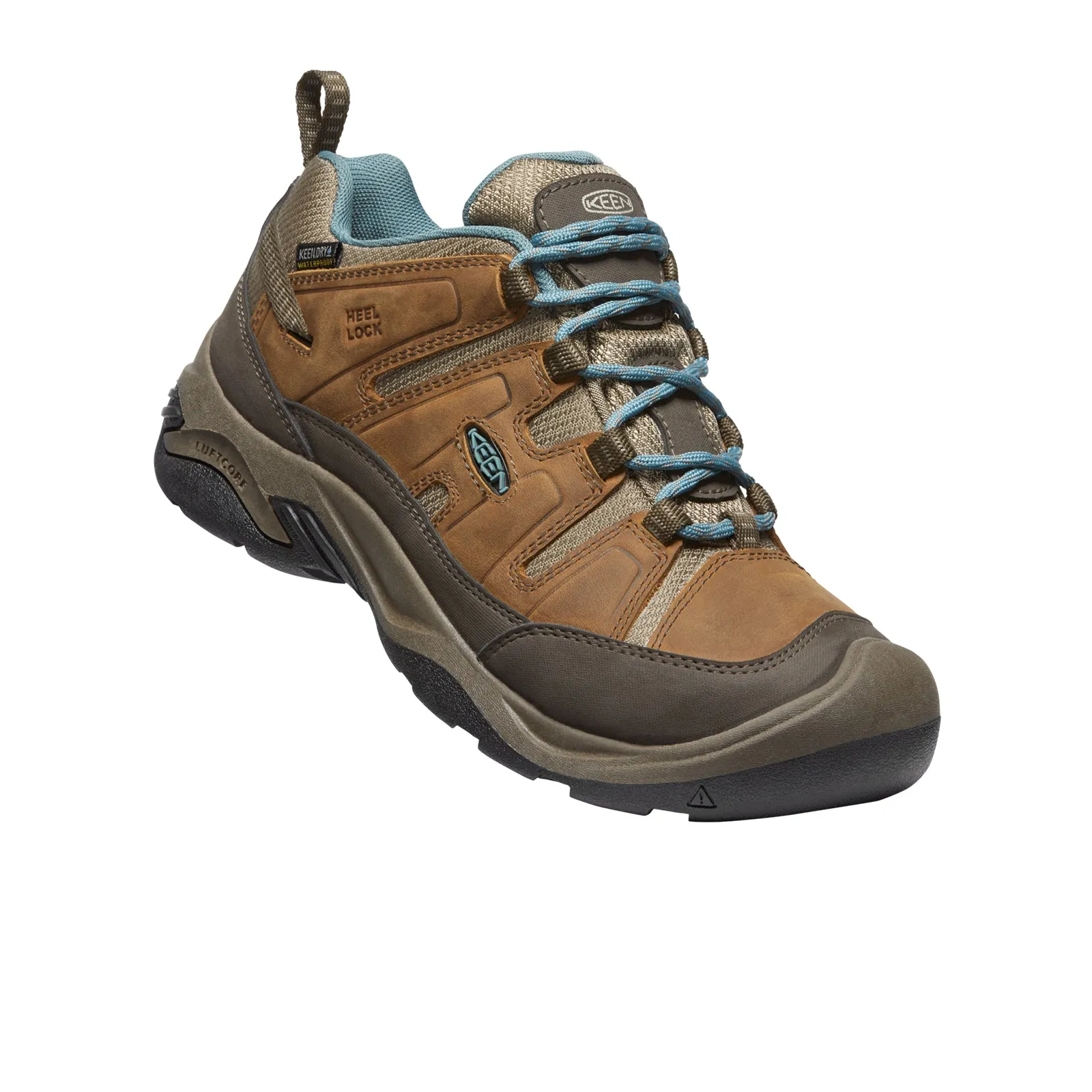 Keen Circadia Waterproof Hiking Shoe (Women) - Syrup/North Atlantic