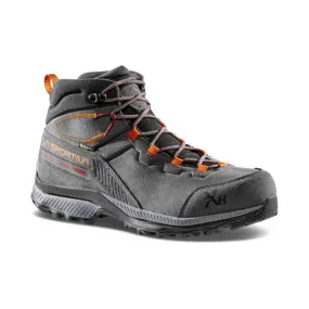 La Sportiva TX Hike Mid Leather GTX Mens Hiking Boot - Carbon/Hawaiian Sun