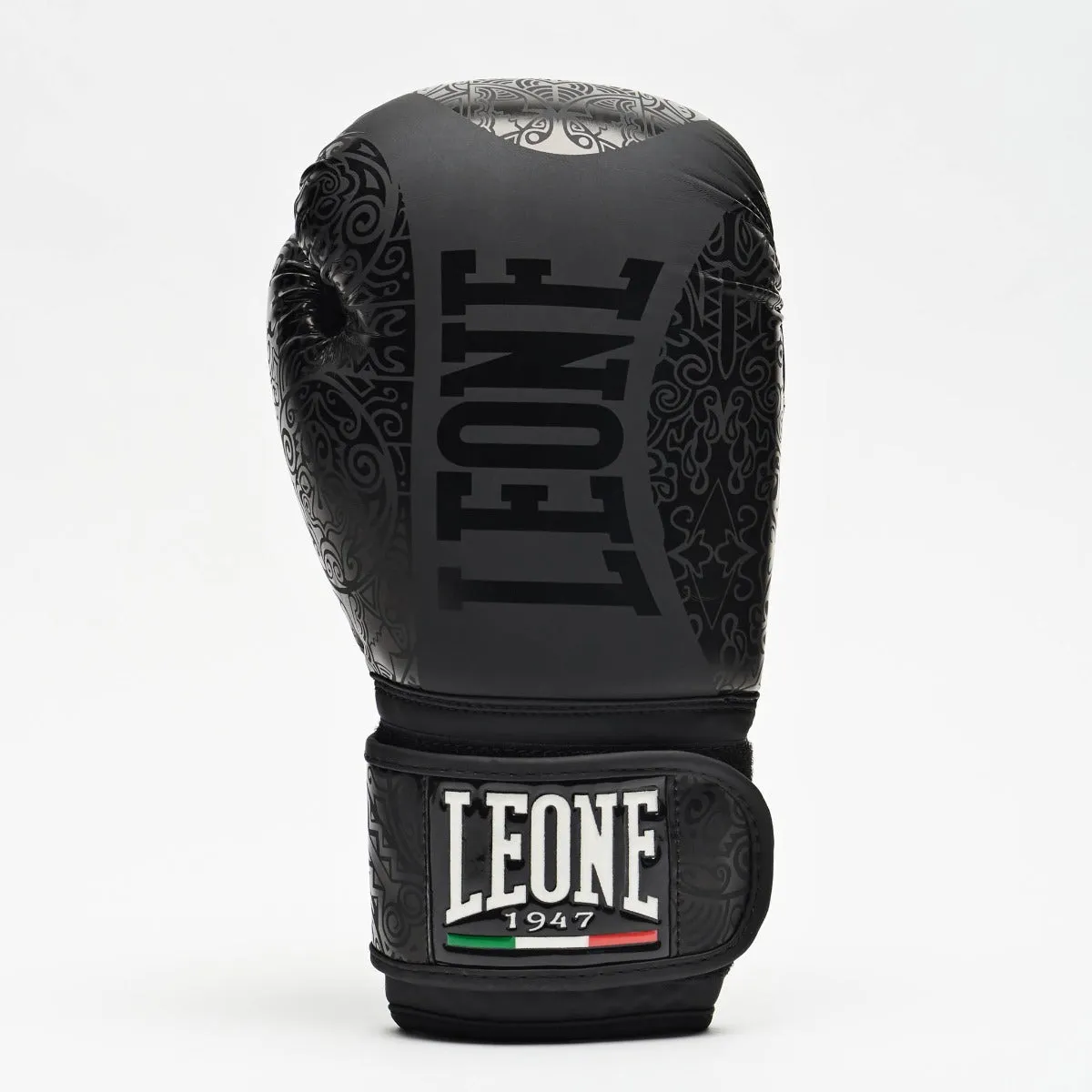 Leone Maori Boxing Gloves Black