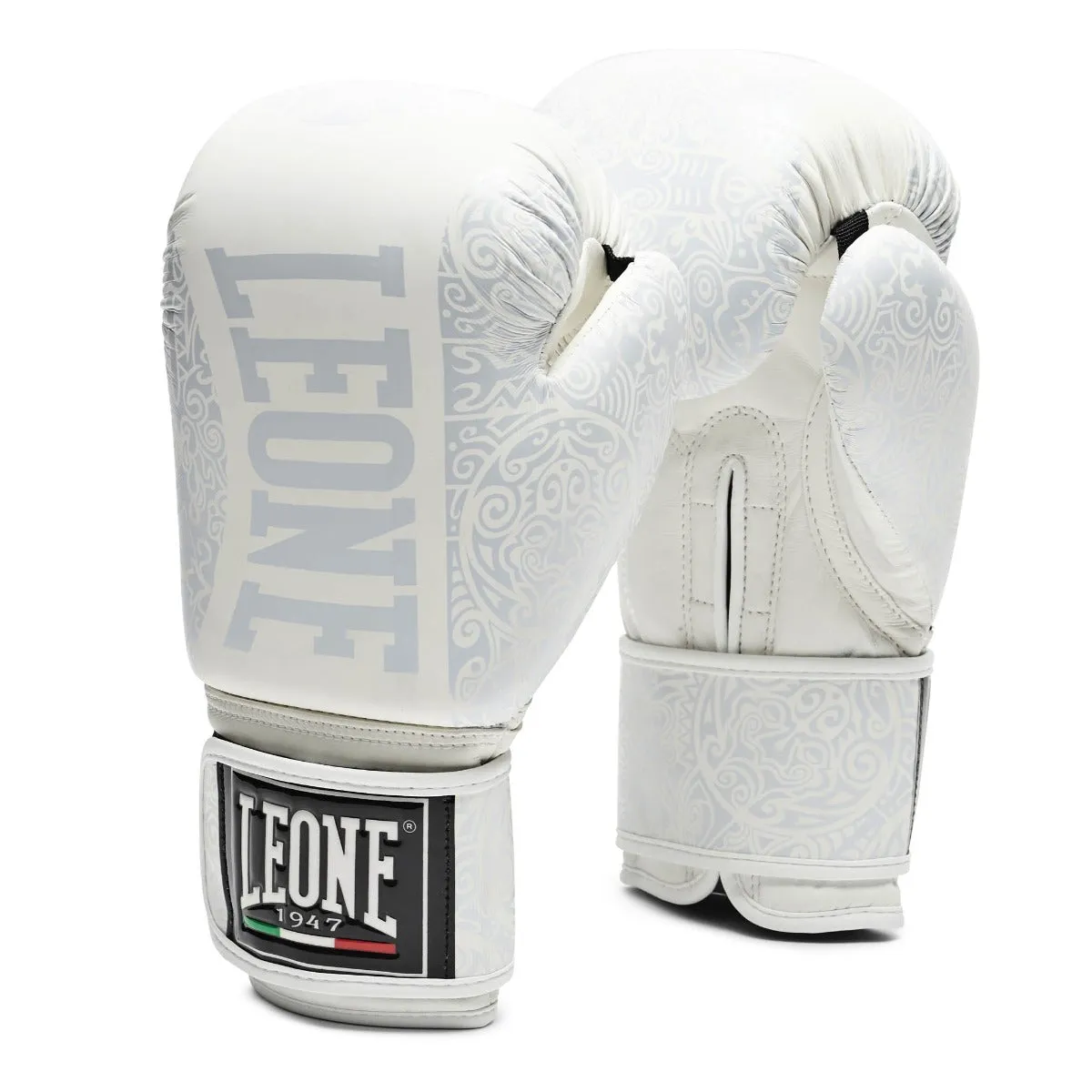 Leone Maori Boxing Gloves White