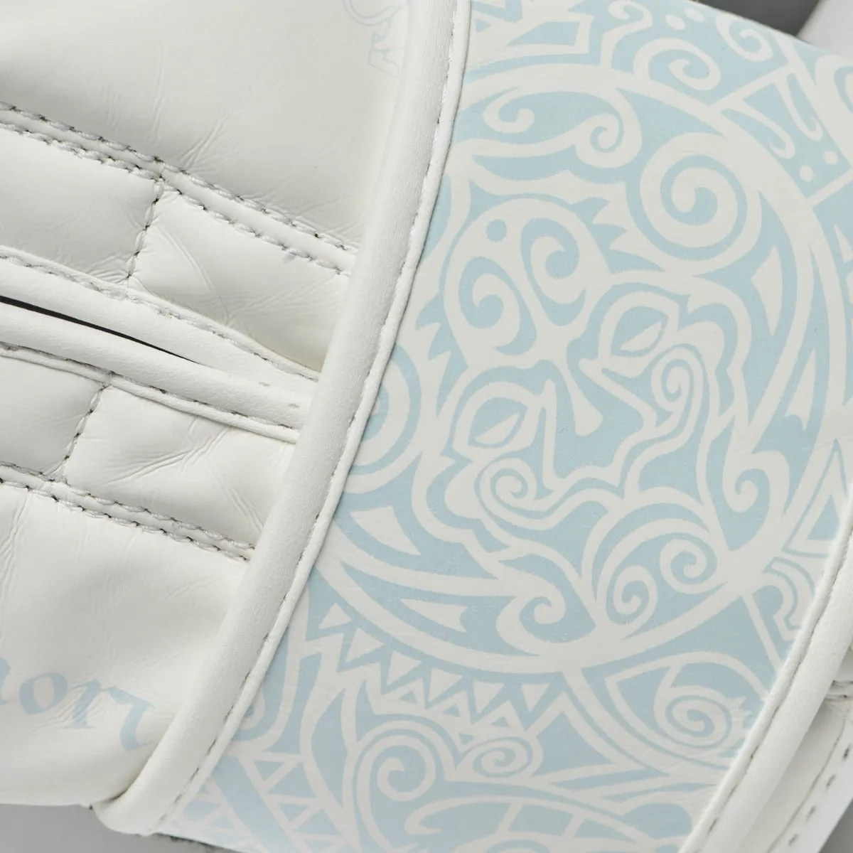 Leone Maori Boxing Gloves White