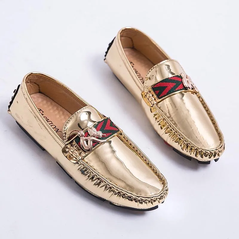 Men's Italian Style Trendy Genuine Leather Loafers