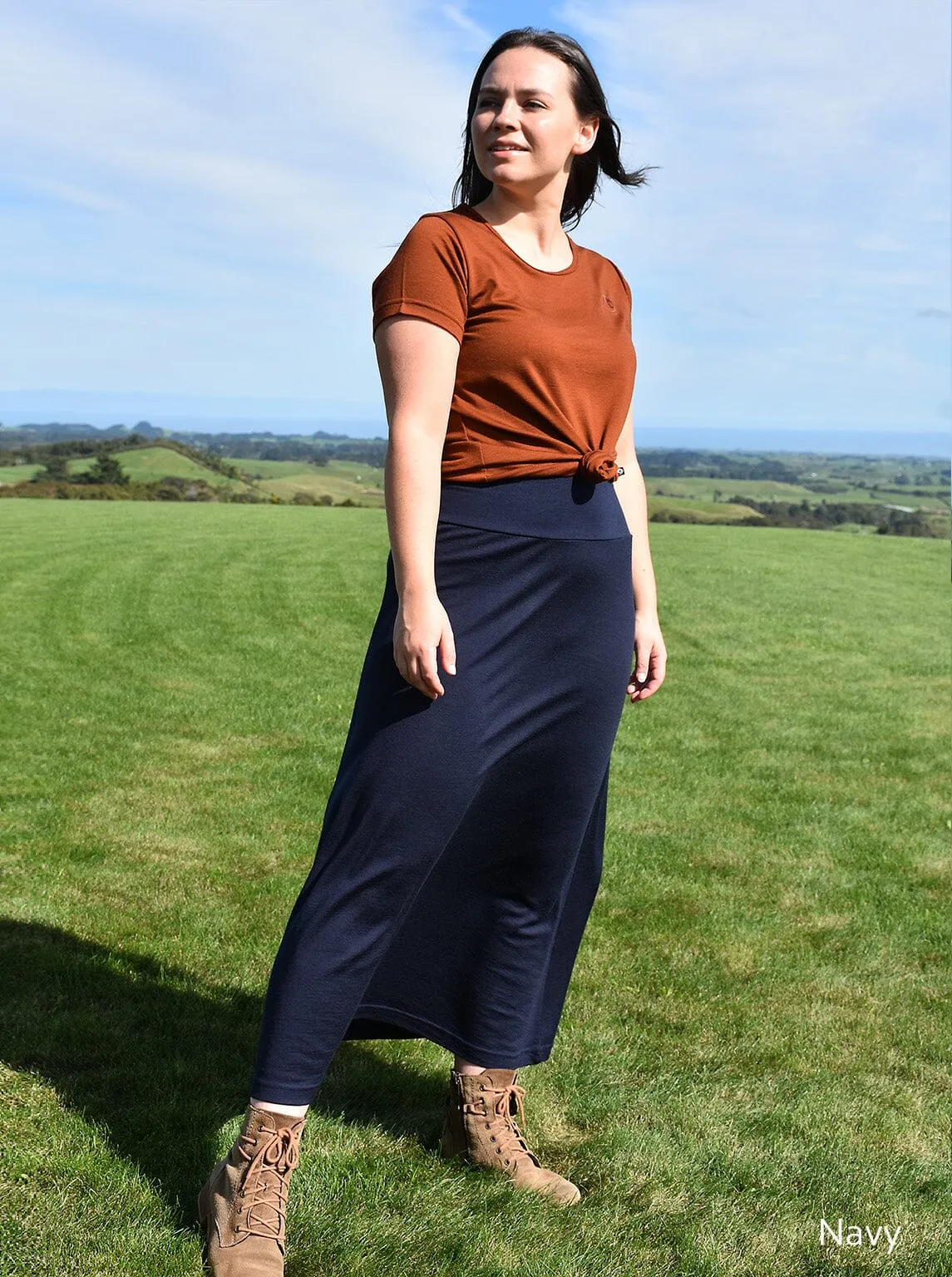 Merino Maxi Skirt