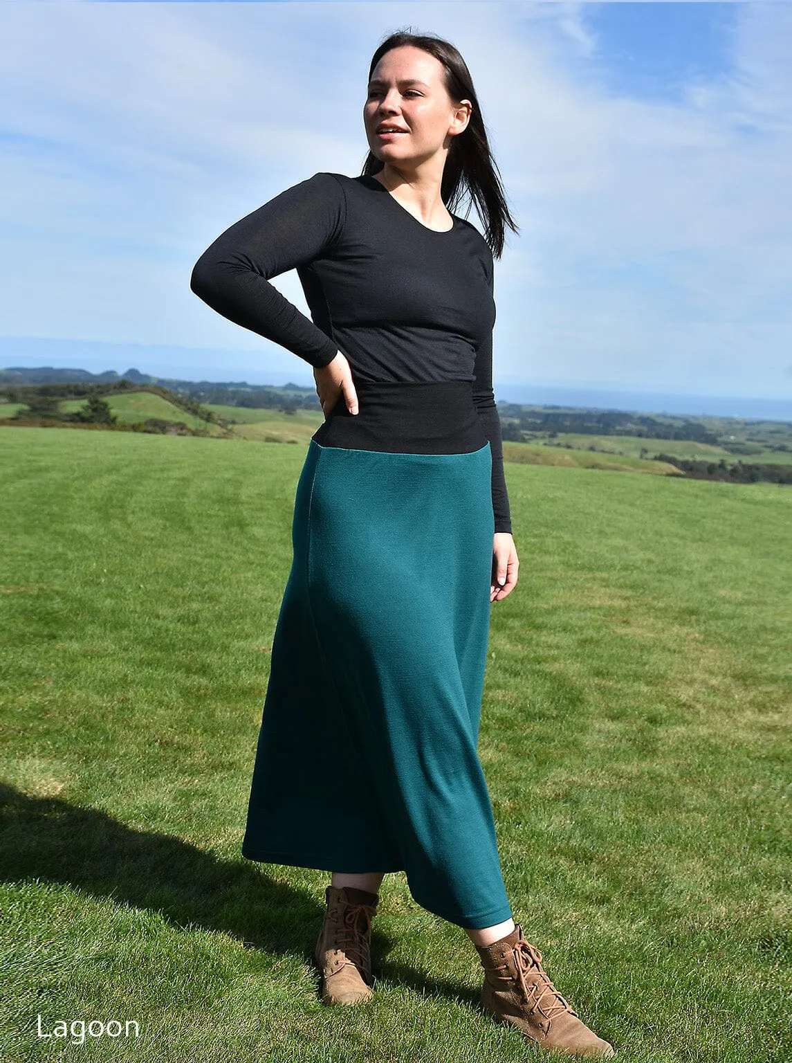 Merino Maxi Skirt