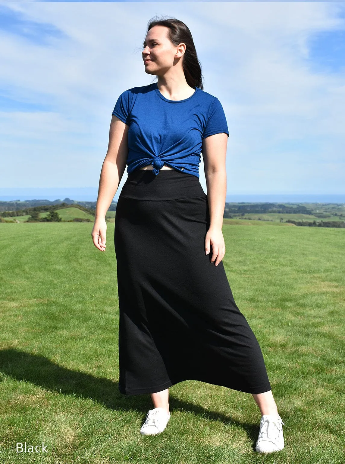 Merino Maxi Skirt