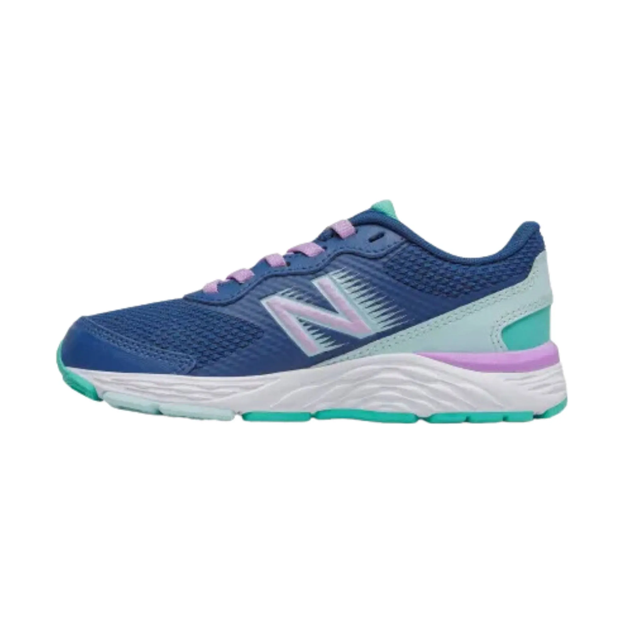 New Balance Kids' 680v6 Running Shoe - Captain Blue