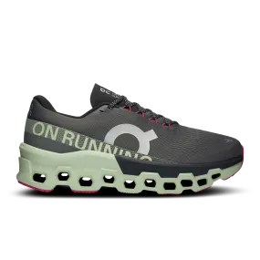 On Running Men's Cloudmonster 2 Shoes - Asphalt / Lima