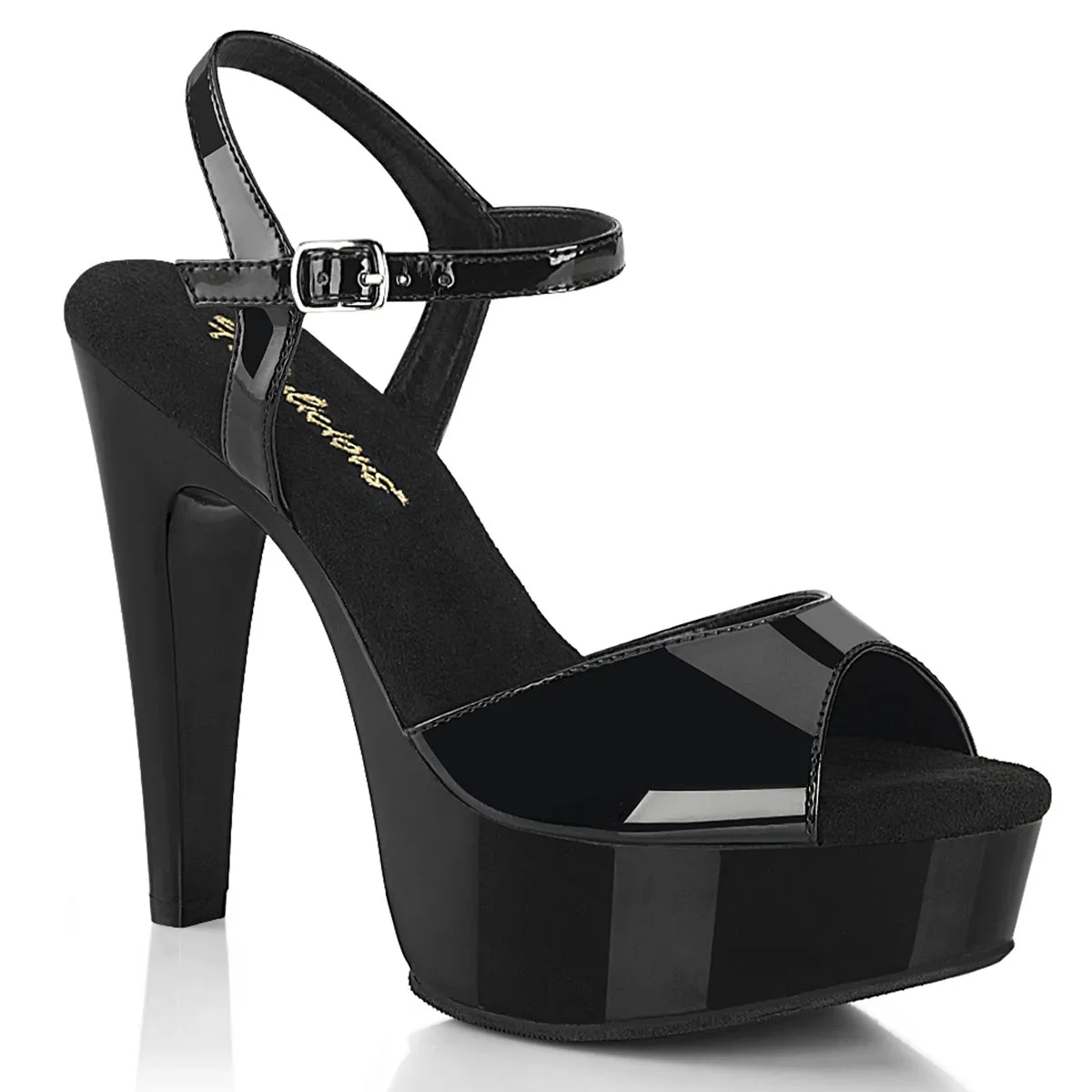 Pleaser Martini-509 Platform Ankle Strap Sandal