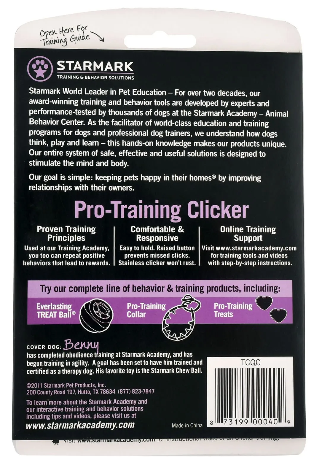 Pro-Training Pet Training Clicker, Each