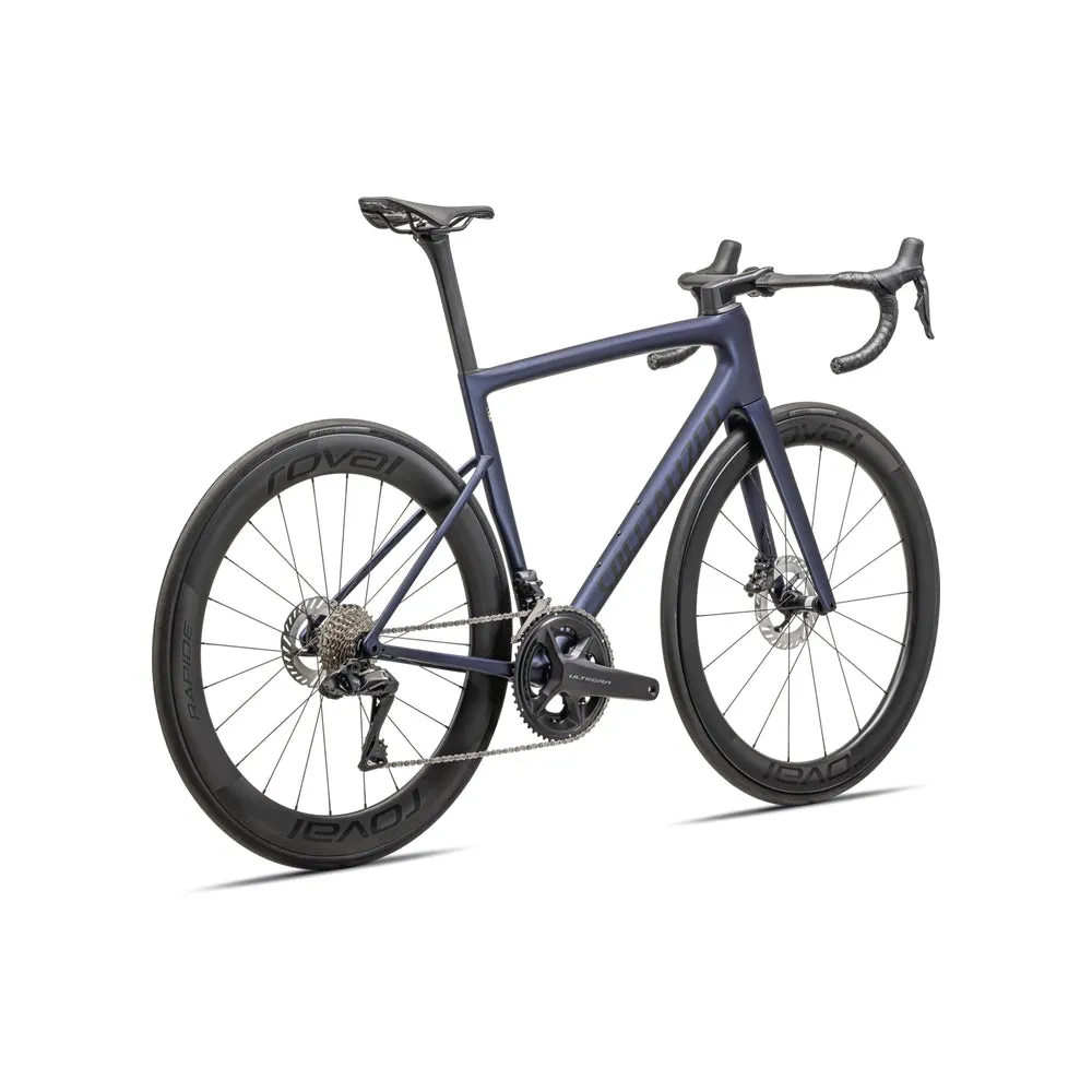 SPECIALIZED Tarmac SL8 PRO 2024 Shimano Ultegra DI2 Complete Road Bike - SATIN BLUE ONYX / BLACK