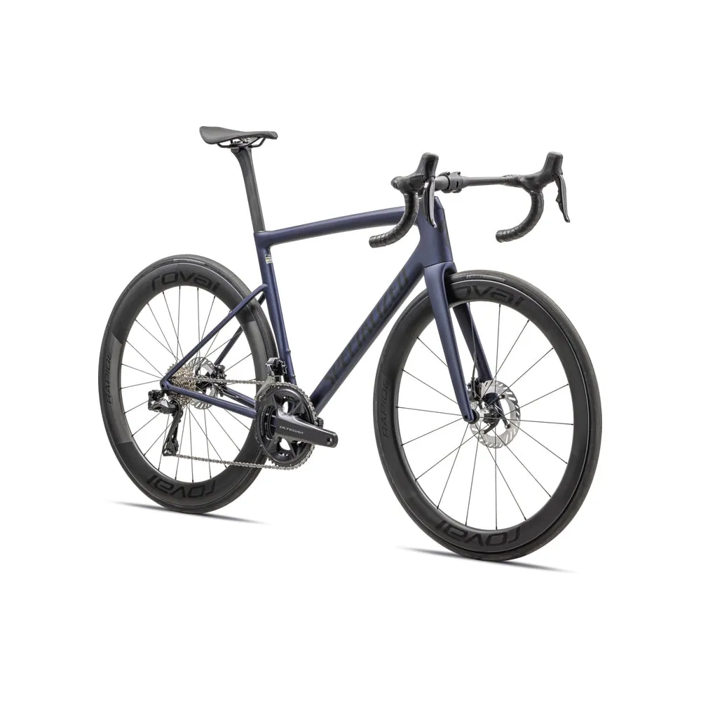 SPECIALIZED Tarmac SL8 PRO 2024 Shimano Ultegra DI2 Complete Road Bike - SATIN BLUE ONYX / BLACK