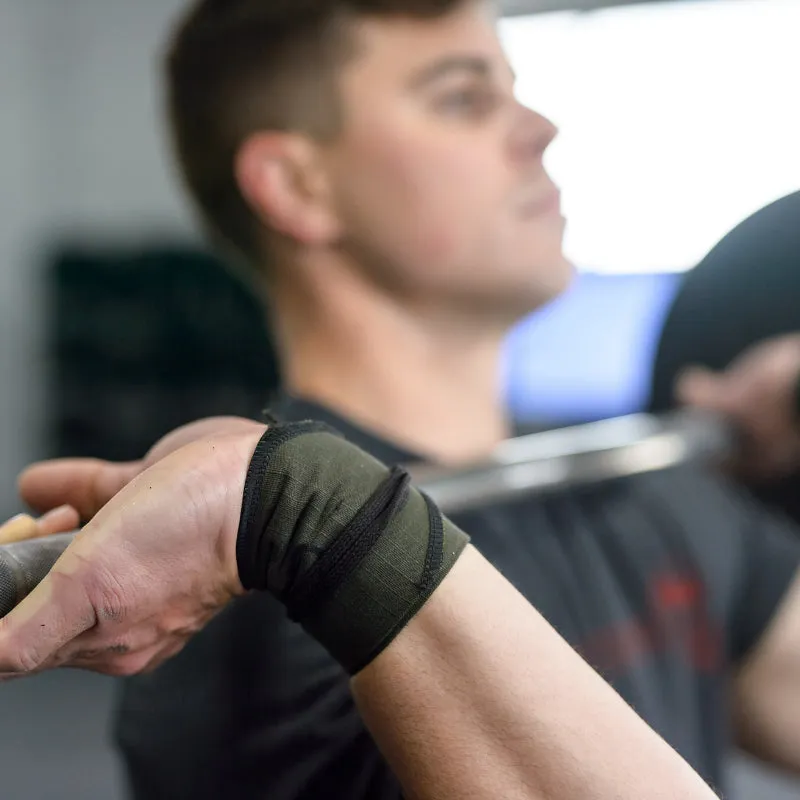 Strength Wrist Wraps - Adjustable Support - Red