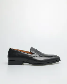 Tomaz F354 Men's Penny Loafers (Black)