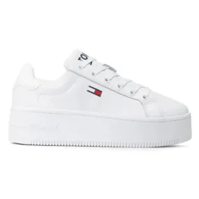 Tommy Hilfiger Jeans Flatform Essential  Sneakers EN0EN01731-WHT