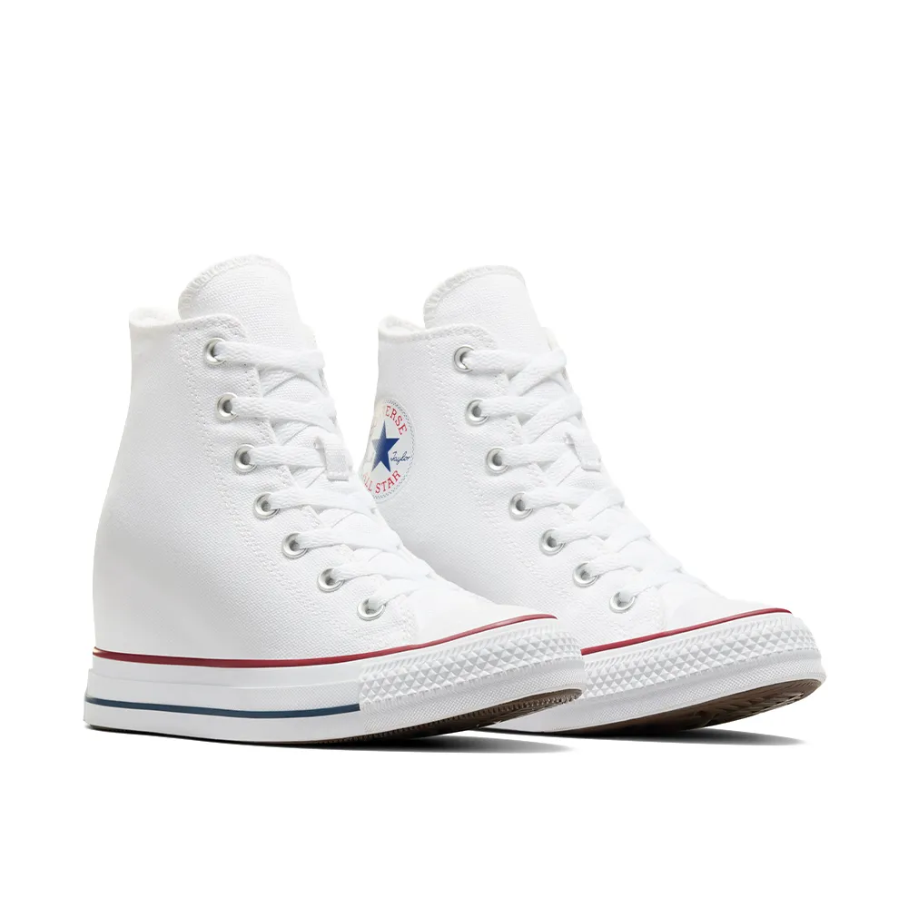 Wmns Chuck Taylor All Star Wedge Platform Hi 'White'