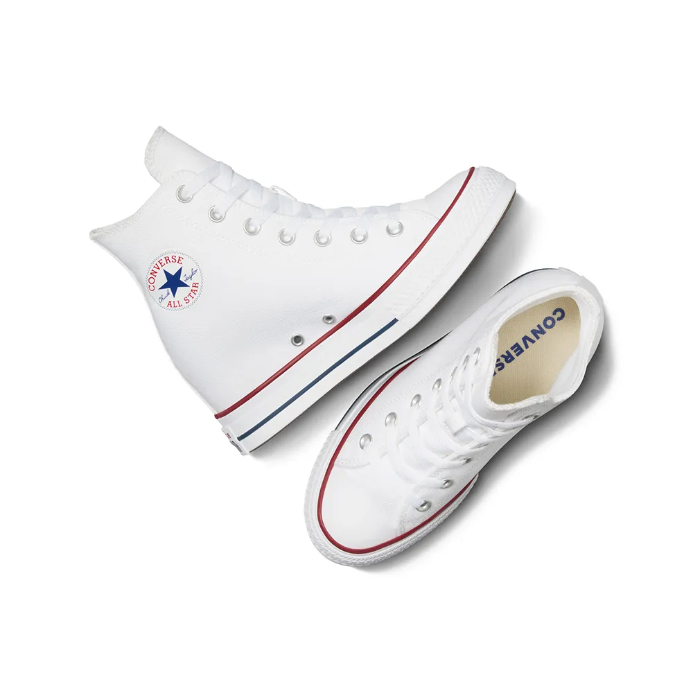 Wmns Chuck Taylor All Star Wedge Platform Hi 'White'