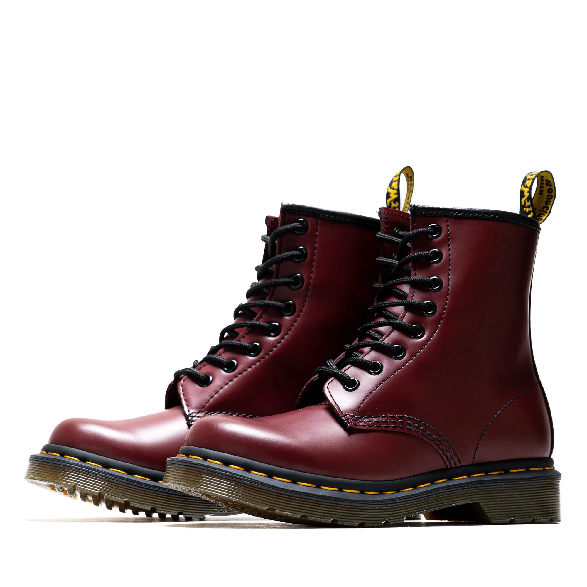 Women's Dr. Martens 1460 Smooth Leather Boot - Cherry Red