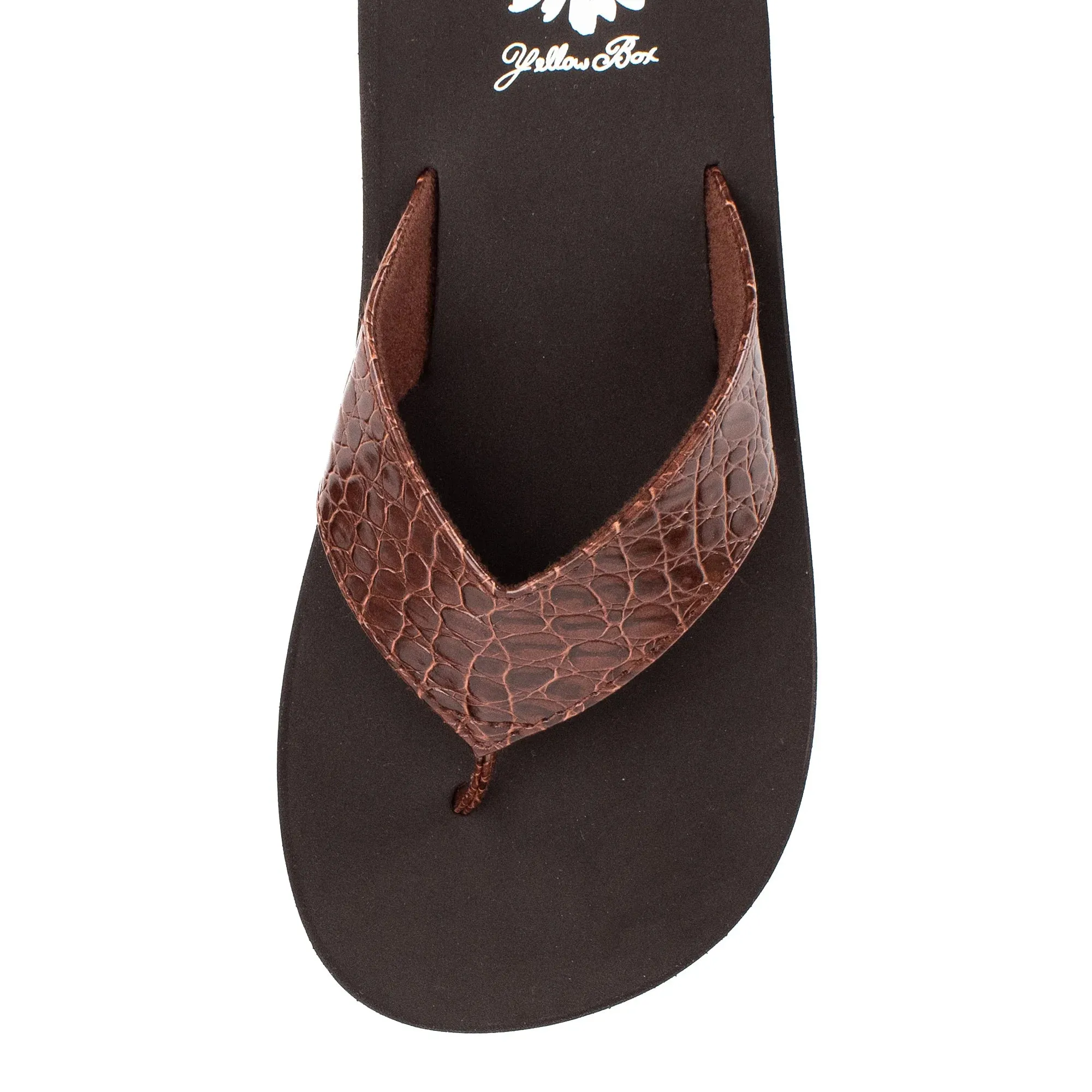 Yellow Box Women's Fina Flip Flop - Brown 56212